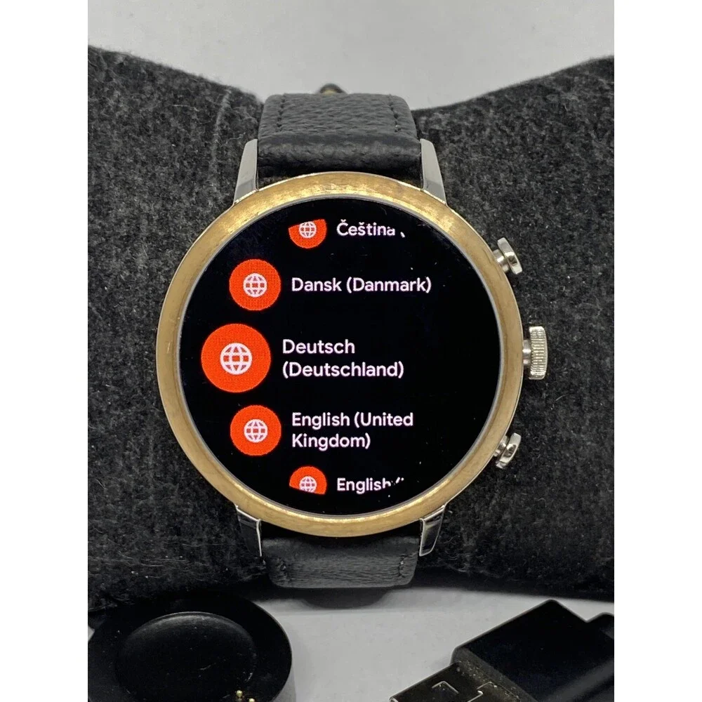 Fossil Gen 4 Authentic Digital Dial Smart Watch Custom Band FTW6016 LT341